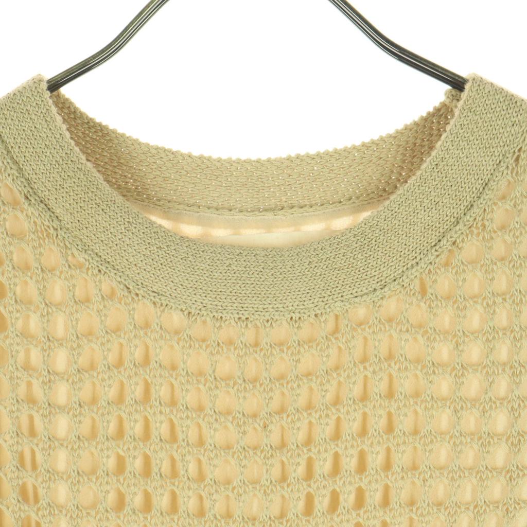 TODAYFUL No sleeve Mesh knit Long dress 38 beige Women Used