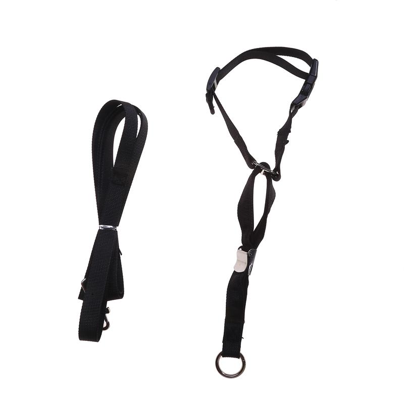 Náhubek pro psy z polyesterových vláken Nastavitelný protištěkavý postroj proti kousnutí Náhubek Náhubek Tréninkový ohlávka na vodítko