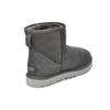 UGG Classic Mini Fleece Lined Snow Boots Dark Grey Men's 1002072-DGRY