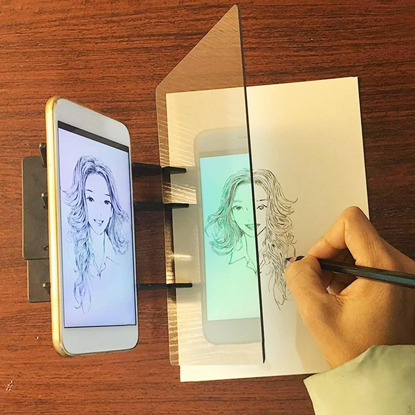 

DIY Рисунок Tracing Pad Оптическая линия Живопись Копировальная доска Панель Отражение Эскиз с 26cmx19cm