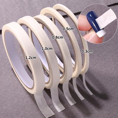 0,3/0,5/0,8/1/1,2 cm Französische Nagel Klebebänder Linie Nagelkunst Form Fransen Spitzenführungen Vorlage Aufkleber Kreative Schablone