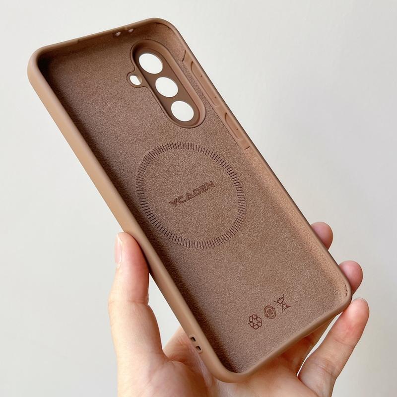 S26 Ultra Case Magnetic Liquid Silicone Soft Phone Cover Cases For Samsung S25 Ultra S26 S24 S23 S22 Plus A56 A55 A54 A16 5G