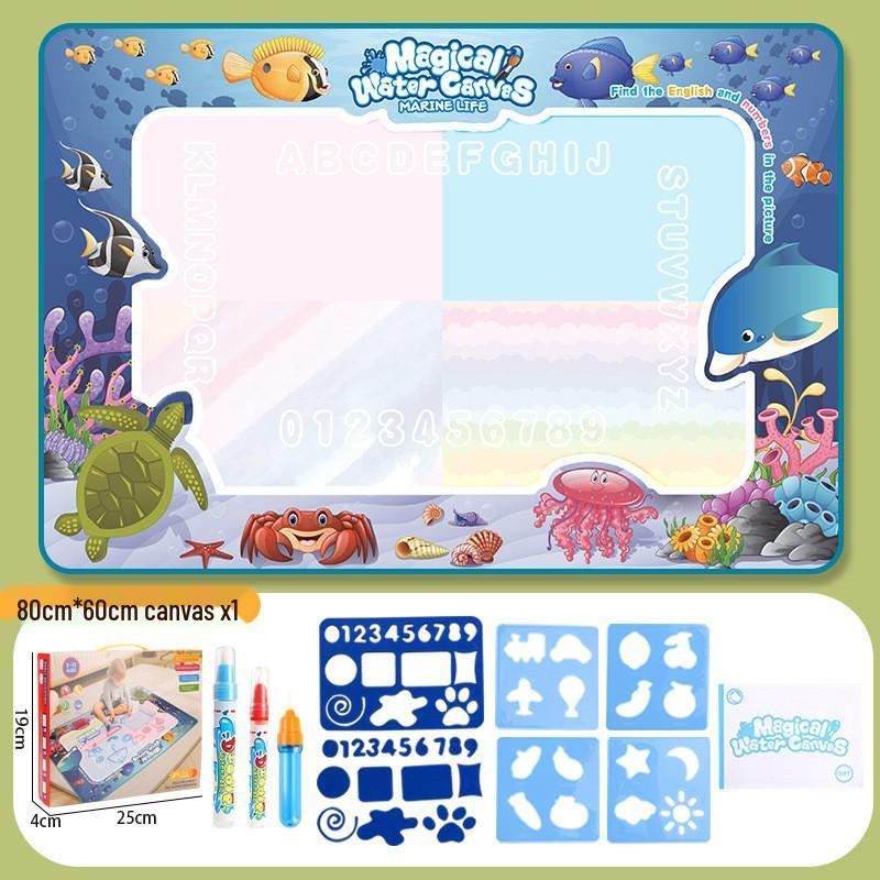 Extra Large Reusable Water Magic Drawing Mat for Kids