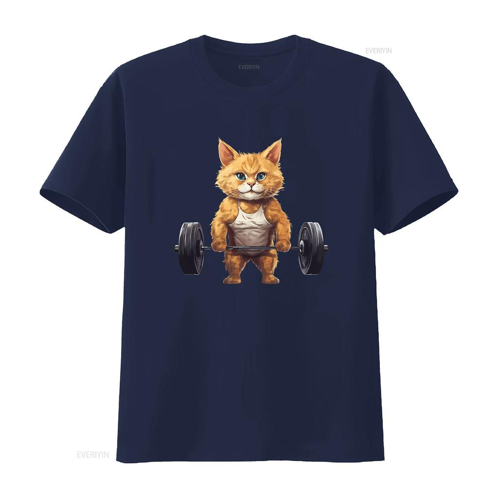 Funny Welding Cat T Shirt Weightlifting Humor  vintage Washed graphic Stylish Comfortable fashion streetwear Casual Slightly