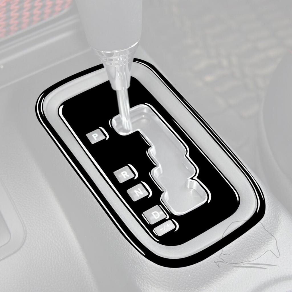 Piano Black Center Gear Shift Box Panel Cover Trim For Jeep Wrangler 2007-2017