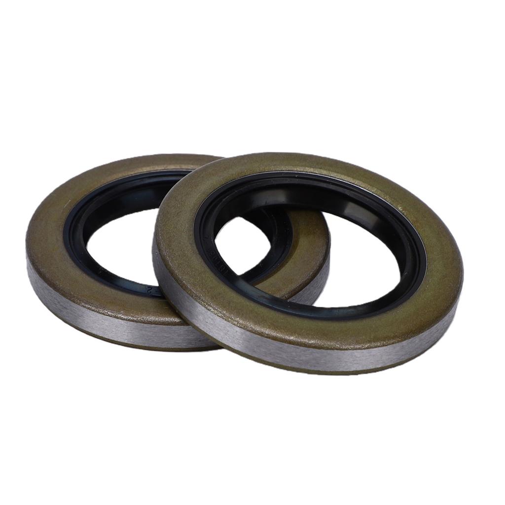 Trailer Axle Hub Wheel Grease Seals 12192TB ID 1.249in X OD 1.983in X W 0.250in Double Lip Oil Seals for 2000 2200lb