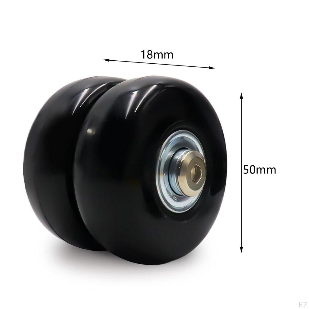 Replacement Wheels for Travel Bags Smooth Glide Easy Assembly