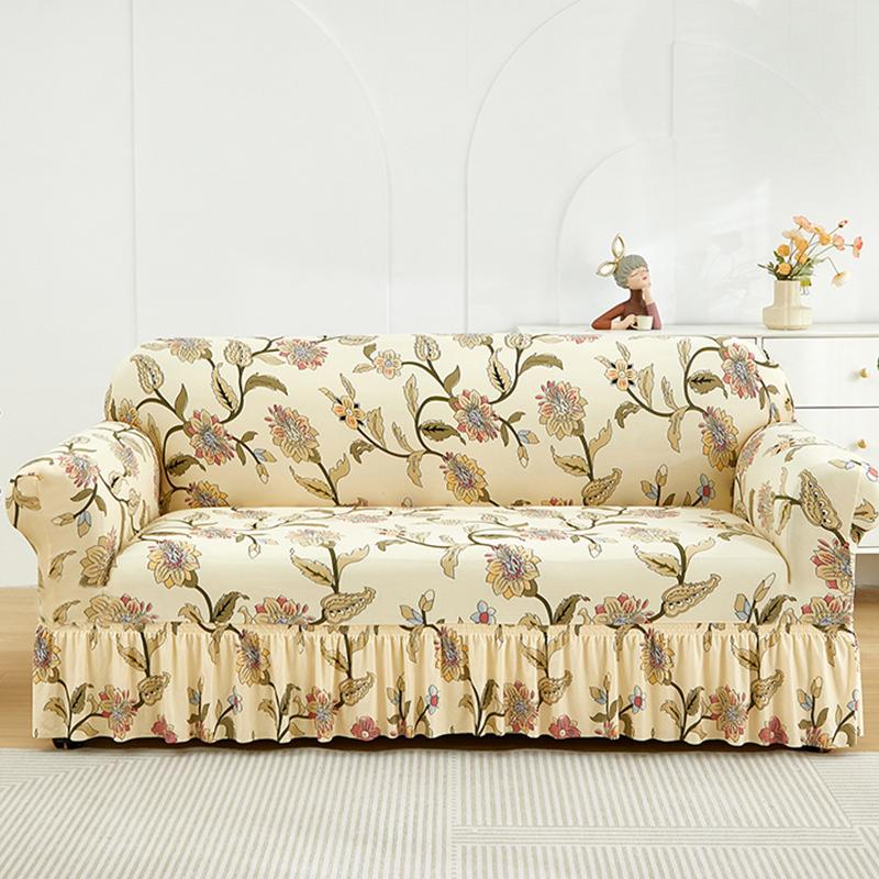 

Чехол для дивана с принтом на 1/2/3/4 места, эластичный чехол для дивана с юбкой, чехол для дивана в гостиной, чехол для дивана, кресла Small