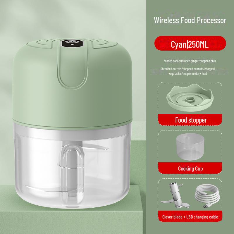 Wireless Mini Garlic Masher - Multi-function Automatic Cooking Tool