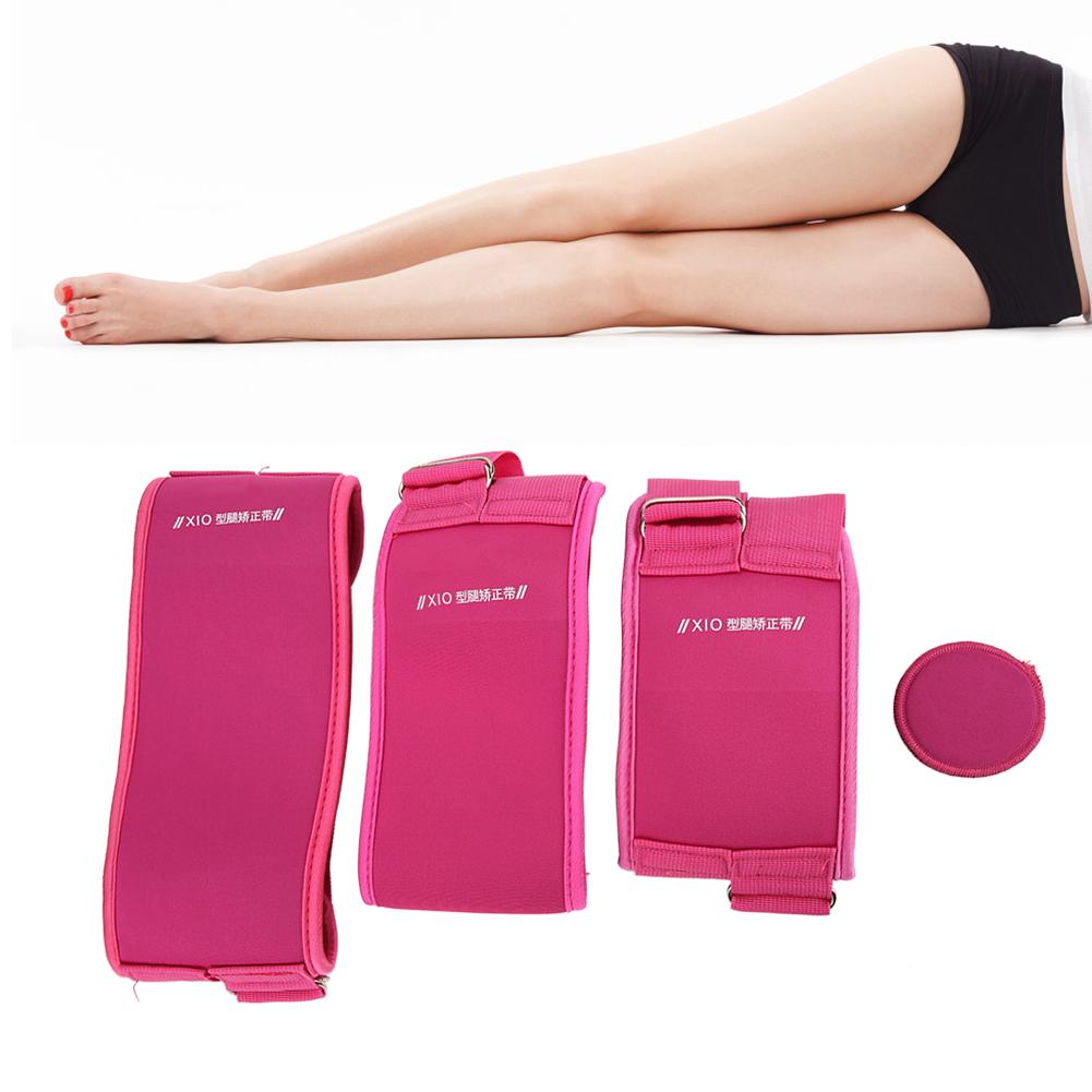 O Type Legs Corrector Belts Bowlegs Strengthen Bandage Kit Correction Strap for Adult Childrenpink