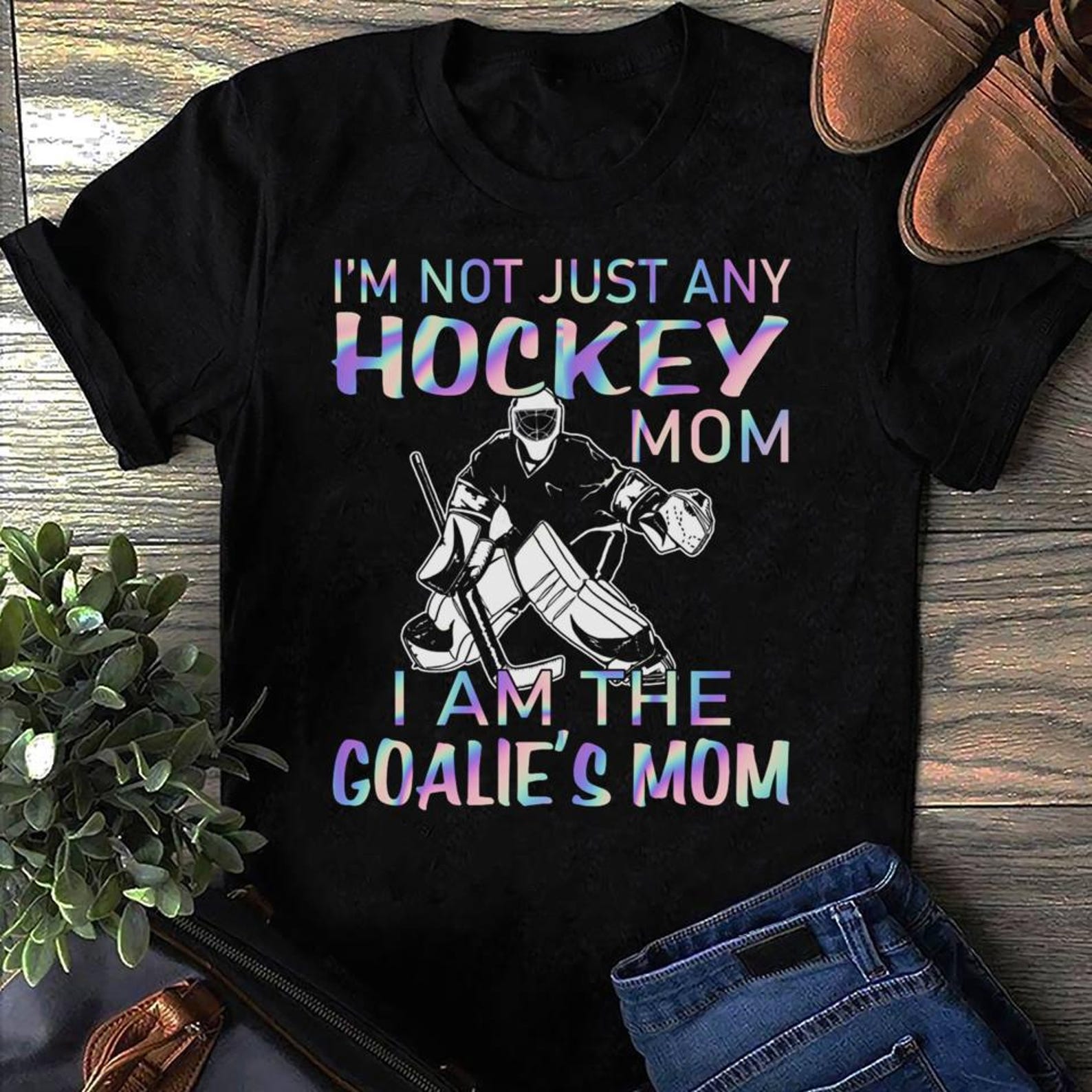 Goalie s Mom Hockey Hoodie: Ice Hockey Lover Gift XXXL
