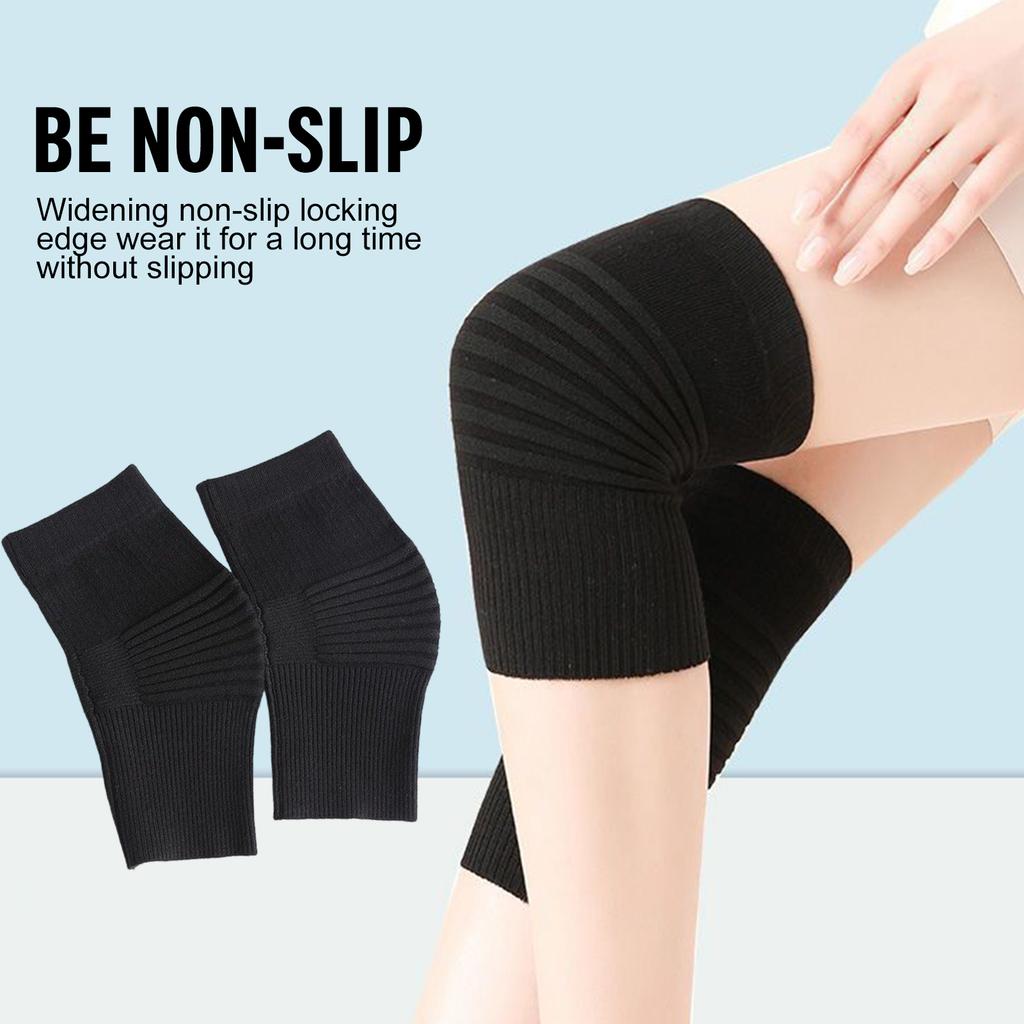 Extra Thick Knee Protectors Reinforced Thermal Warmers For Pain Relief Joint Stability Support