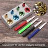 Zjchao Watch Oil Injector Kit, Oil Cup and Pen Kit, Professional Grade Watch Oil Injector Kit, Set of 4 Oil Cups and 4 Oil Pens, Watchmaker Repair Too