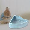Litter Box Pet Toilet Pan Poe Pee Play Small Corner Light for Hamster, Rat,