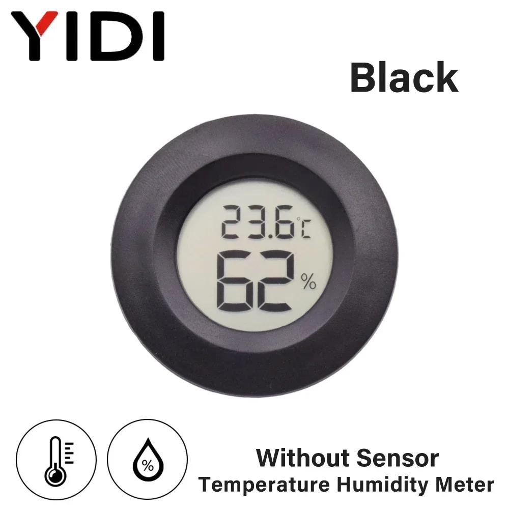 

Mini Round Digital Hygrometer Thermometer Temperature Humidity Gauge Sensor Meter Detector Monitor Indoor Aquarium Incubator чёрный