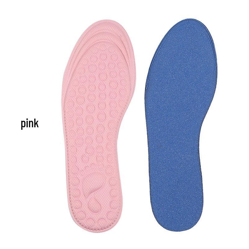 Breathable Memory Foam Massage Insoles: Cushioning, Wear-Resistant, Cut-to-Fit Shoe Accessories
