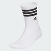 Adidas Unisex 3 Stripe Crew Socks Ss