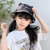 Cute Baby Hat With Cat Design Japanese Style Sun Protection Hat For Summer