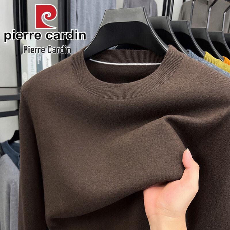 Pierre Cardin Men's Slim Fit Half-Turtle Neck Knit Sweater