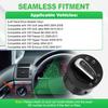 For VW Passat B6 2005-2010 for VW Caddy 2004-2011 5C6941531 1K0941431 Headlight Switch With Fog Light 10 P