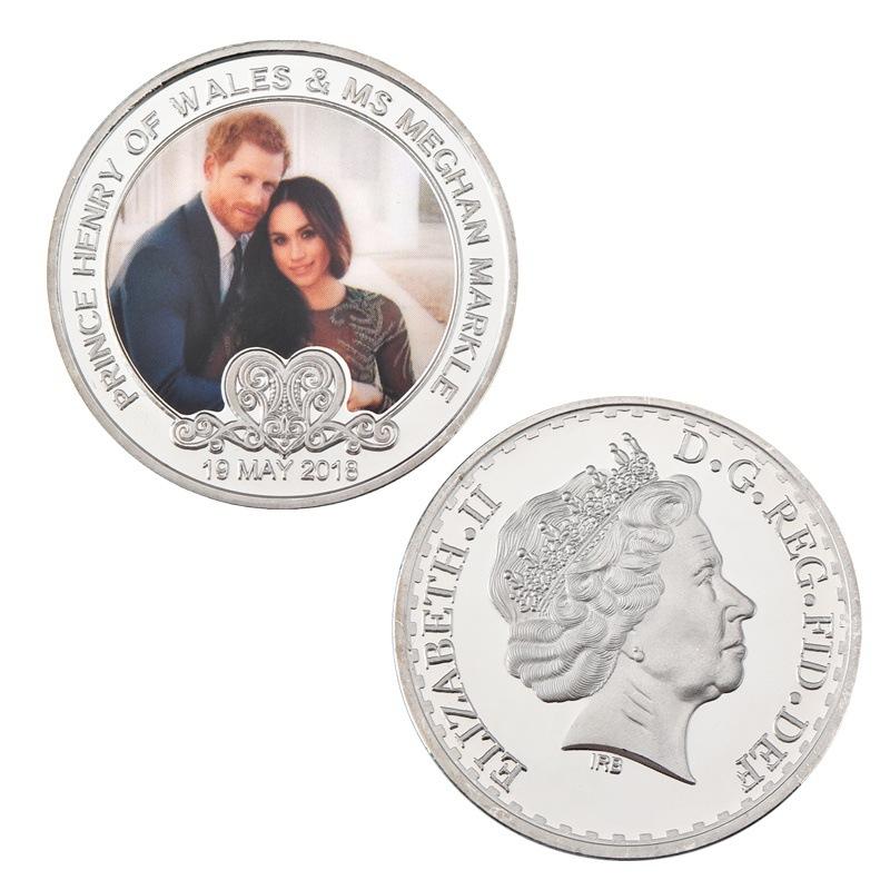 Prince Harry commemorative medal, metal crafts, commemorative coins, collectible badges, medal gift box set