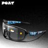 Poat Photochromic Sunglasses For Men And Women Outdoor Road Sports Cycling Eyewear Windproof Goggles