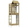 Play Tower Brown 52.5 X 85 X 238 Cm Solid Impregnated Wood