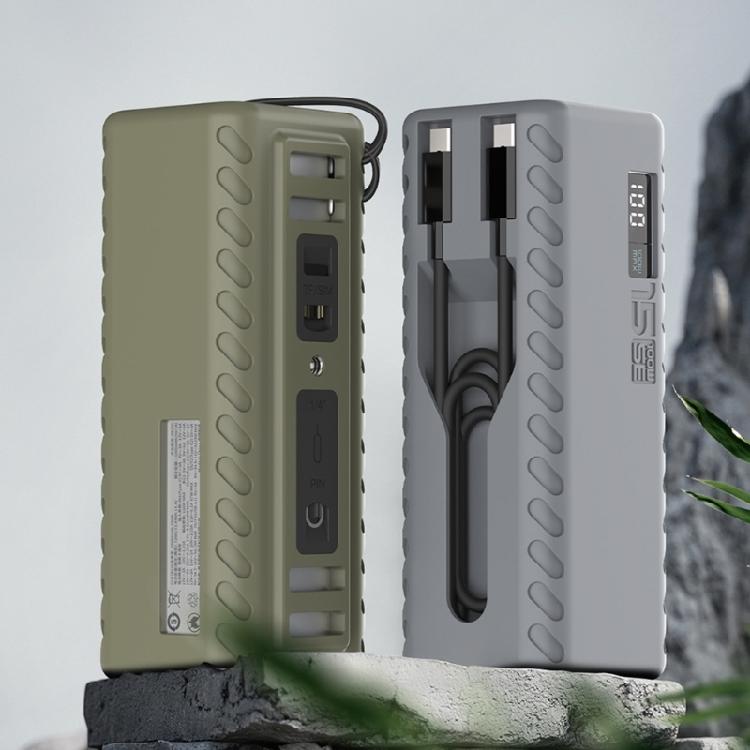 Silicone Protector Case For CUKTECH No.15SE Power Charging Easy Carry Cable Management Case Travel Friendly