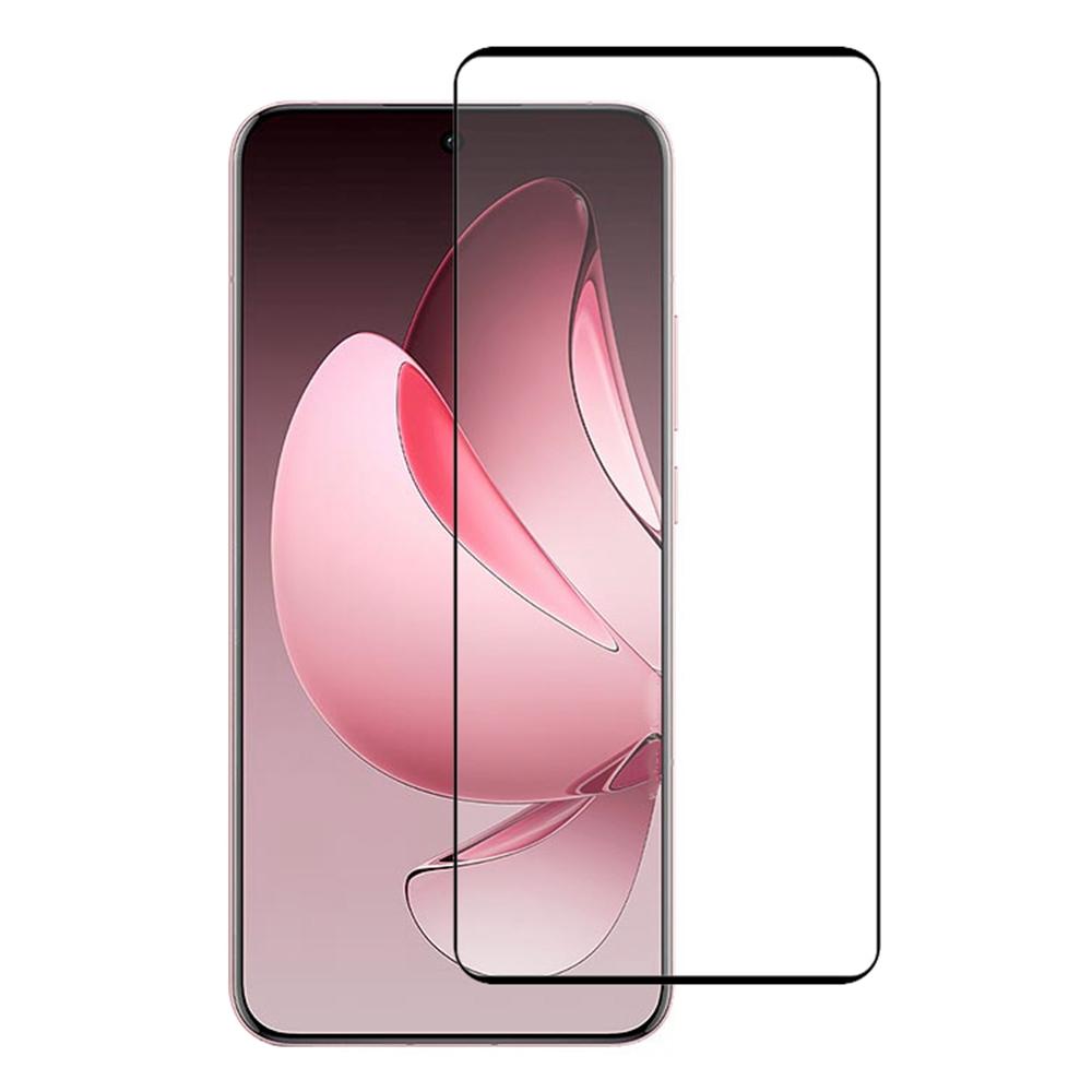 

For Oppo Reno13 Pro 5G Silk Printing Screen Protector 3D High Aluminum-Silicon Glass Film Type A