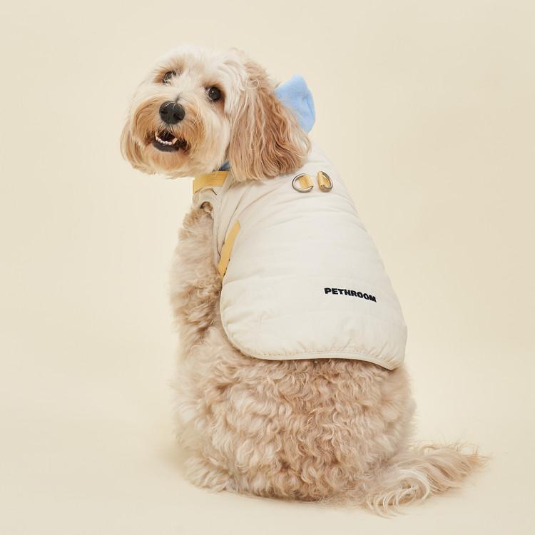 Easy Extreme Warm Harness Padding Dog Fall Winter Clothes Walking T-shirt Padding