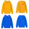 Children's Trendy Solid Color Pullover: Boys' Long Sleeve & Girls' Short Sleeve