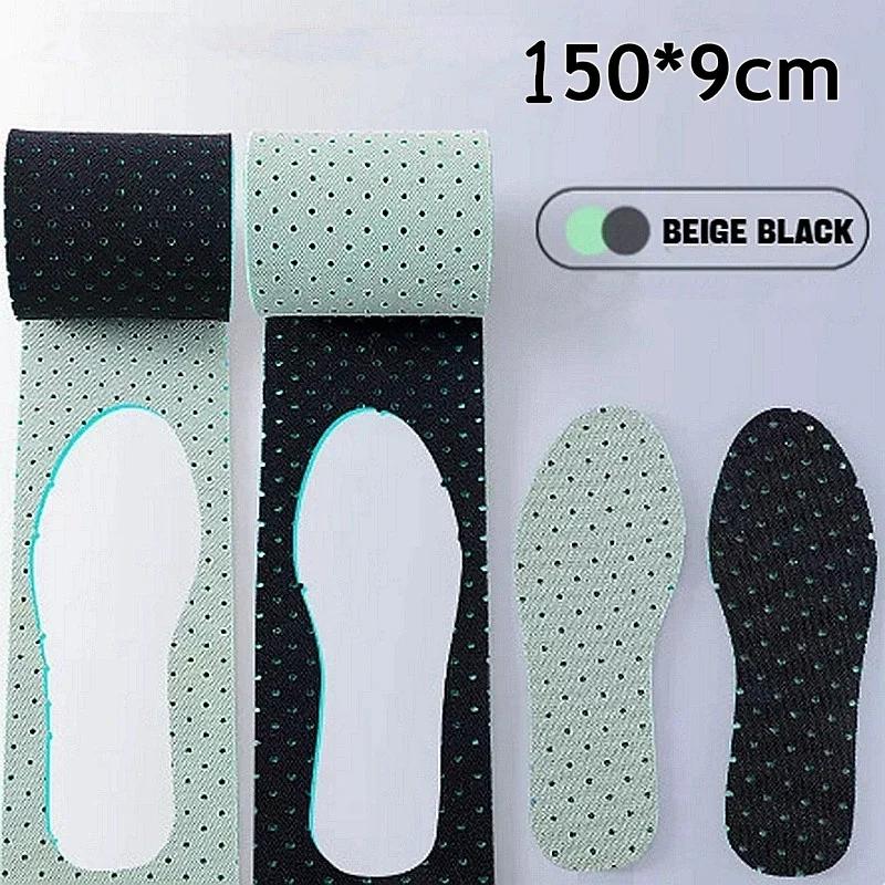 1Roll DIY Self-Cut Fasciitis Memory Foam Shoes Insole Breathable Comfort Non Slip Shoe Pads Kids Adults Soft Plantar Insoles
