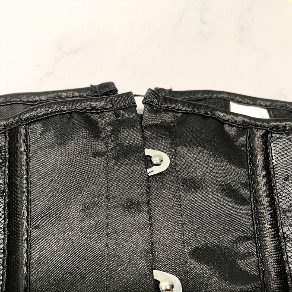 Mesh Tummy Control Shapewear Abdominal Lace Flower Training Belt Sweet Waist Trainer Belt  Women