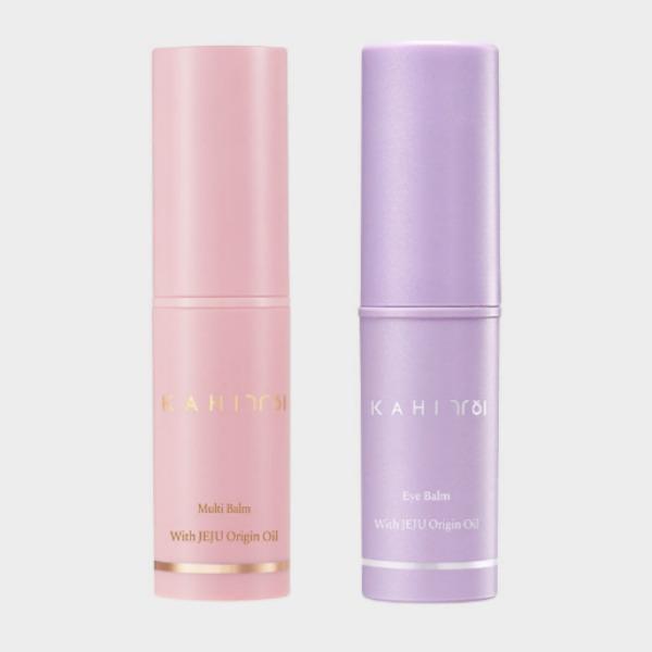 KAHI Wrinkle Bounce Multi Balm & Eye Balm Anti-Wrinkle Moisturizing Stick Set 9g + 9g