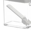 Seasoning Box with Cover Clear Large Capacity Seasoning Storage Container for Spices Salt Sugar Herbs