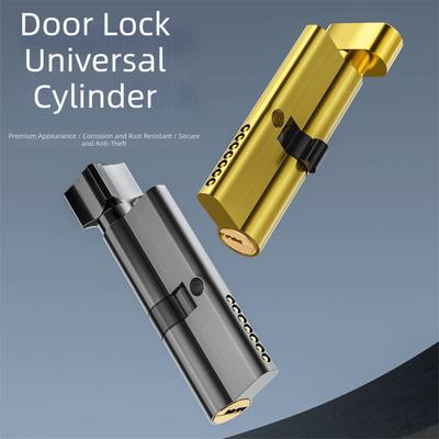 Copper Eccentric Lock Cylinder Zinc Anti-Theft Lock Security Door Lock Accessories  Interior Doors