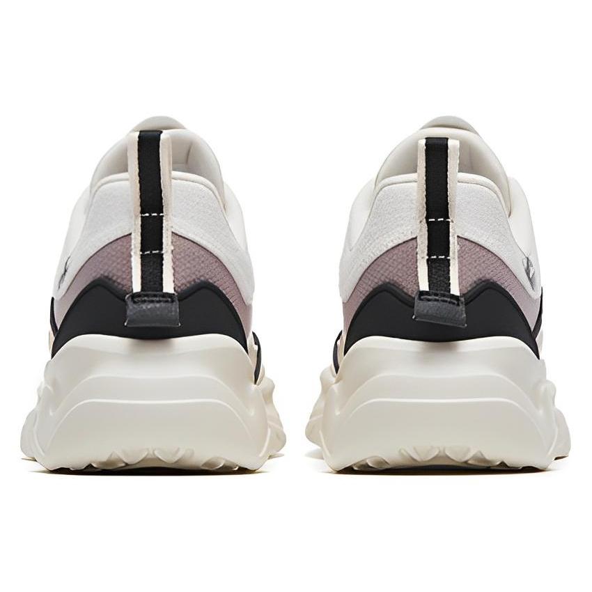 Anta White Crape Myrtle Slip Resistant, Abrasion Resistant, Breathable Low Top Sports Casual Shoes Women's 922318830-2