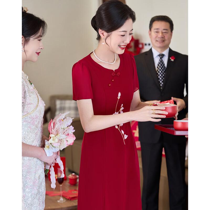Pasite New Chinese Style Mother of the Bride Dress