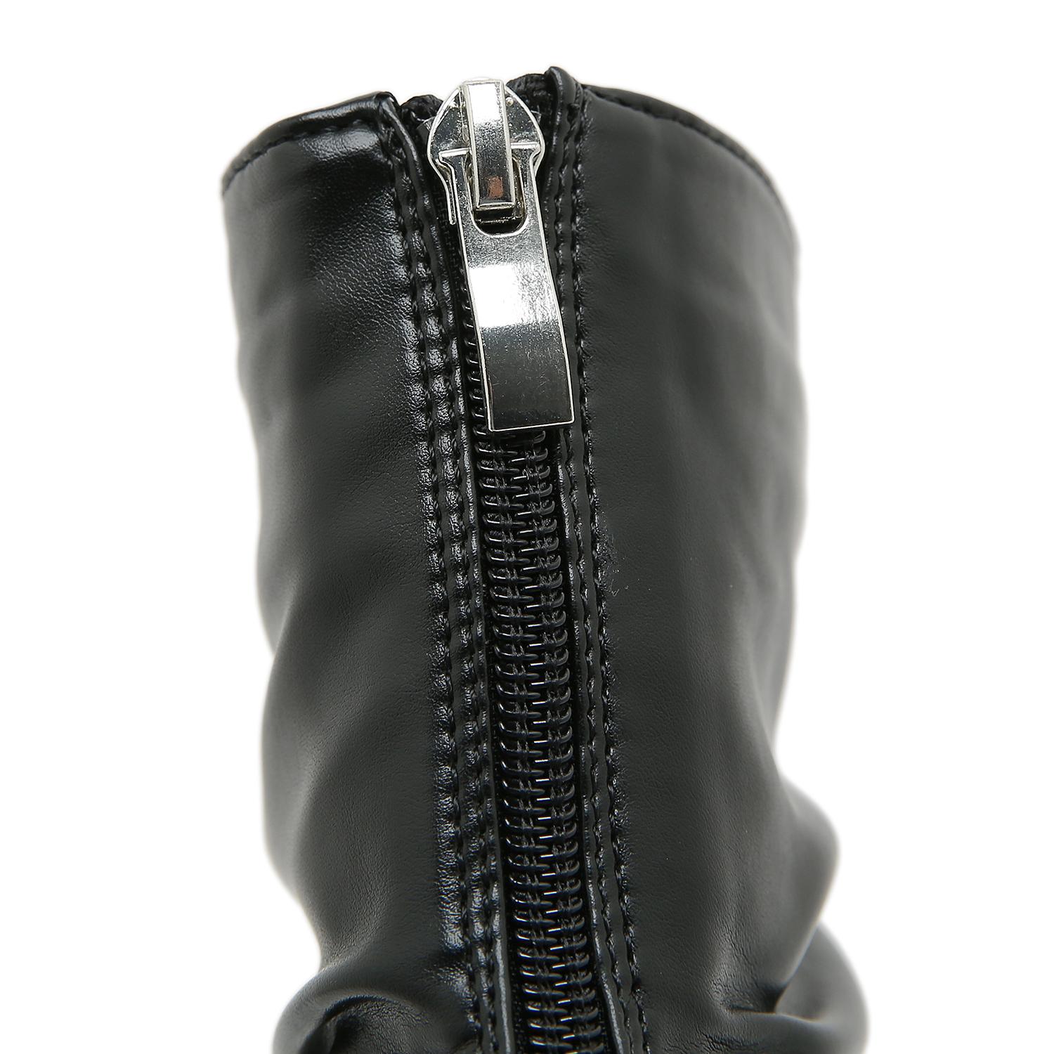 Осенне-зимние ботинки на платформе — фото 10