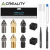 Creality Original Ender 3 V3 SE Brass Nozzle Kit, High-Speed Brass Nozzles for Ender 3 V3 SE/Ender 5 S/Ender 7 3D Printer