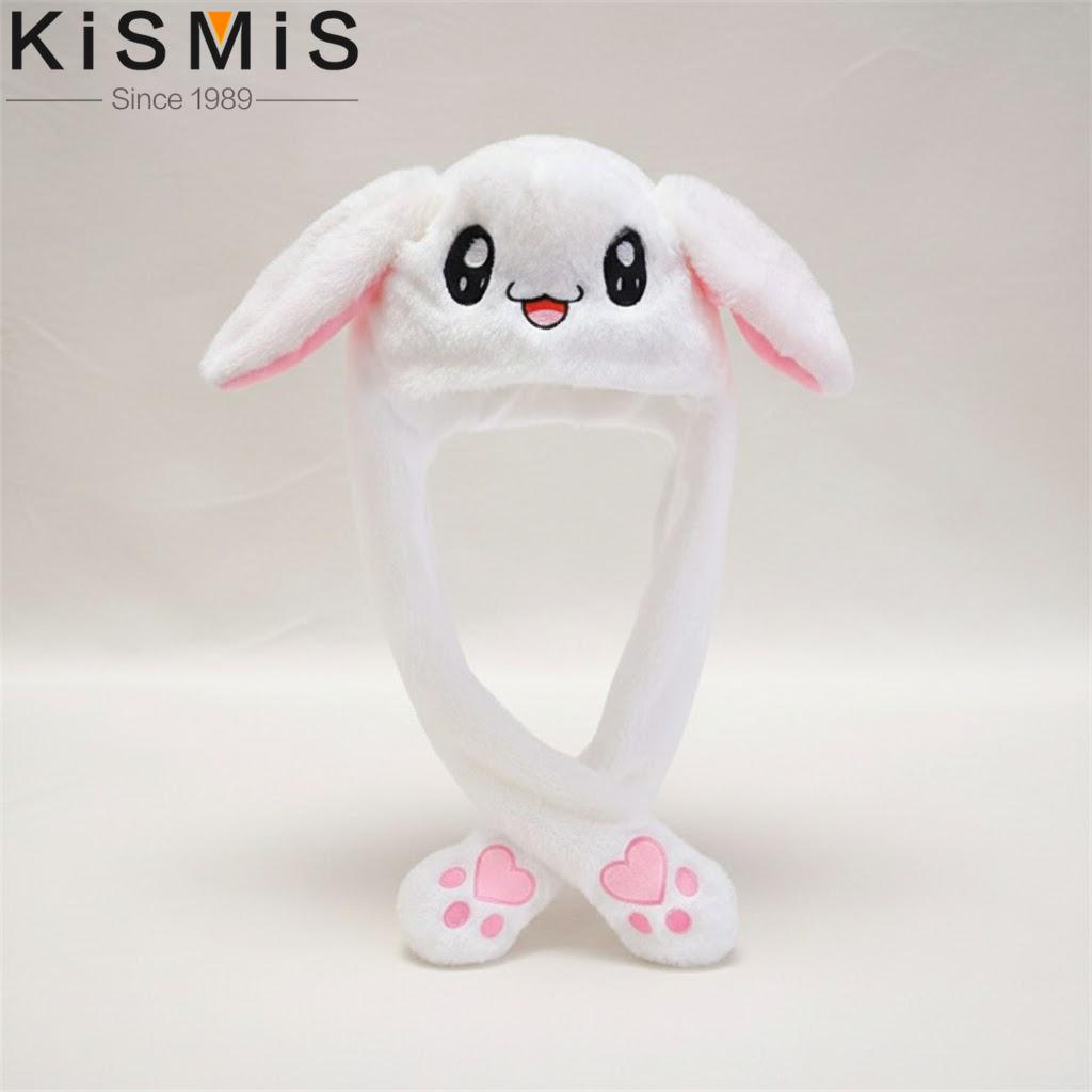 Cute Cartoon Rabbit Ear Hat Kawaii Bunny Ears Plush Winter Cosplay Anime Hat Birthday Gift Accessory