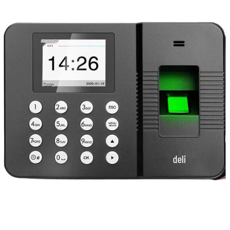 Deli 3960PRO Smart Fingerprint Time Clock