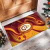 Tappeto Morbido Antiscivolo per Interni con Motivo Calcio Galatasaray FC Tappetino Decorativo Sportivo per Camera da Letto