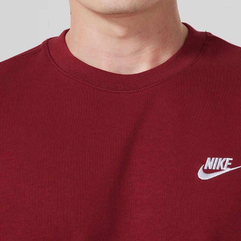 Nike Sweatshirts Men's Red Crew Neck Moderate Other BV2667-677