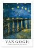 Poster Van Gogh Over the Rhone
