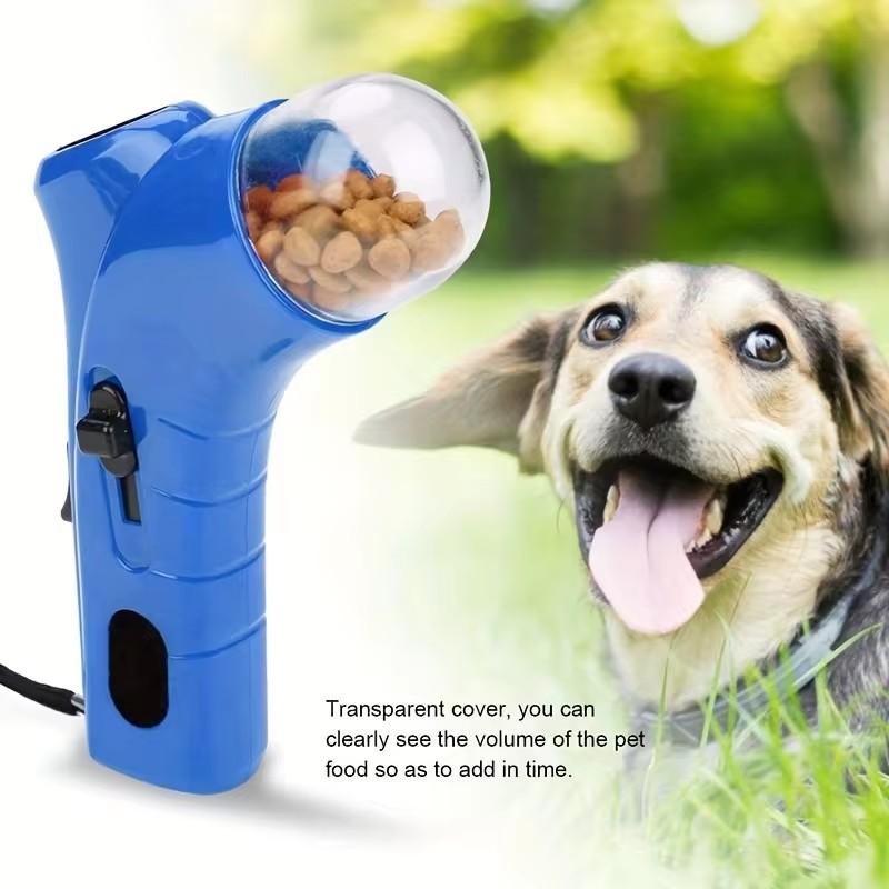 Hund Snack Katapult Launcher Hund Katze Treat Launcher Snack Food Feeder Katapult Pet Interaktives Training Spielzeug Outdoor Strand Spielzeug