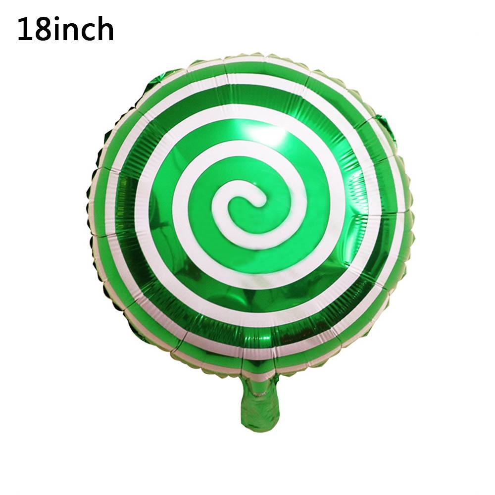 4D Six Sided Gift Box Windmill Cane Shape Aluminum Foil Balloon Birthday Christmas Party Scene Atmosphere Decoration