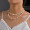 Wind, Retro and Simple Multi-layer Imitation Pearl Necklace Women, Accessories, Jewelry Supply