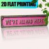Metal Poster Wall Art Sign We're All Mad Here Home Decor