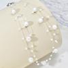 Pearl Necklace Women'S Light Luxury Personality Simple And Versatile Handmade Fishing Line Collarbone Chain